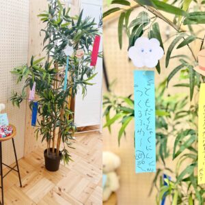 短冊に願いごとを…季節のイベントもカナホシ座で！